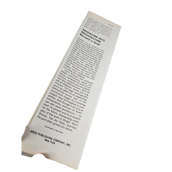 SIGNED Personalized Note Adventure into Architecture Bernard John Grad 1968 - Picture 6 of 9